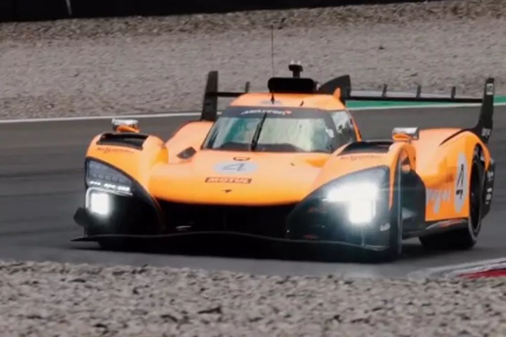 McLaren MCL-HY test Varano