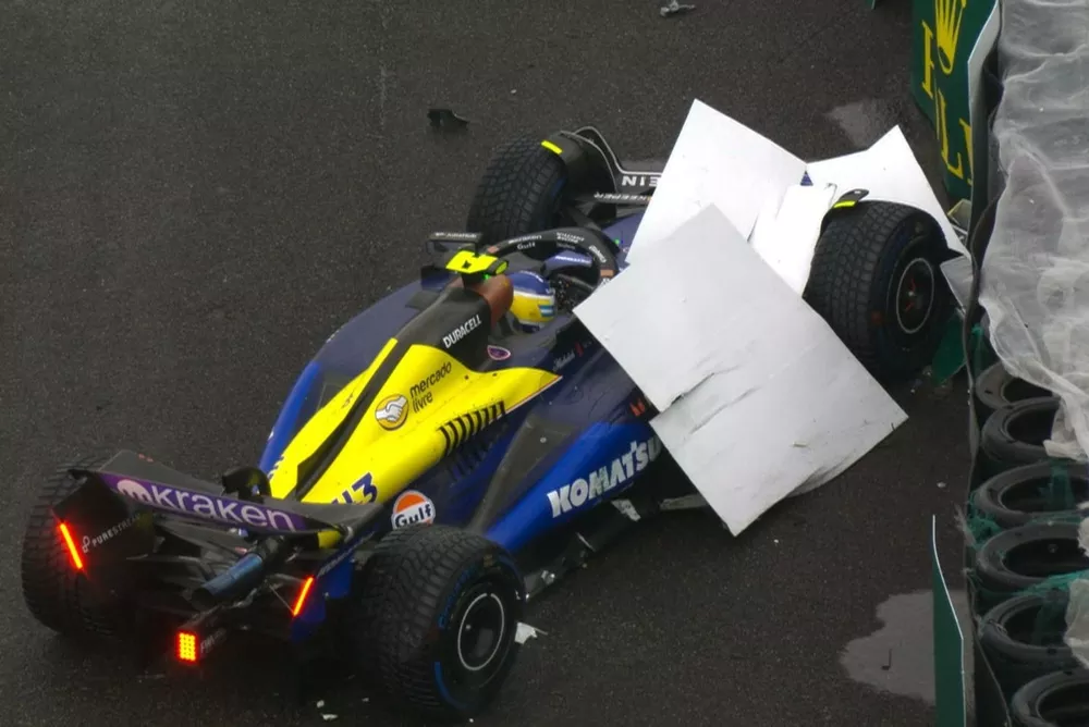 Franco Colapinto en Interlagos