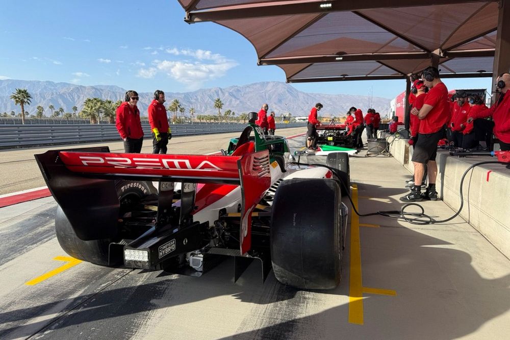 Callum Ilott, Prema Racing, Thermal Club testing