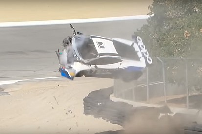 Sheena Monk habló sobre su accidente en Laguna Seca