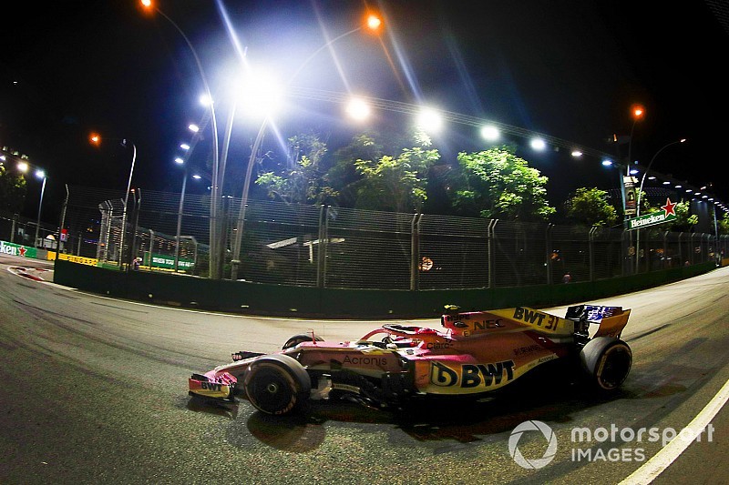 A Force India 85,000 eurós bírságot úszott meg Szingapúrban