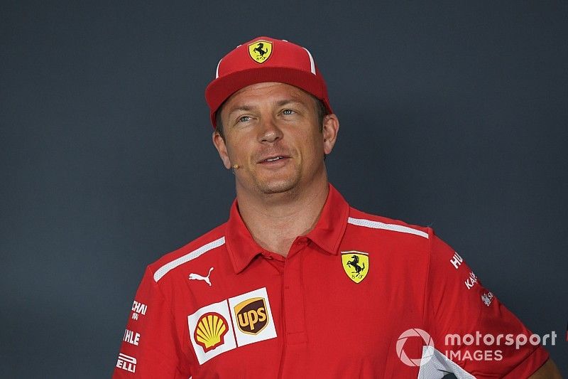 Kimi Raikkonen, Ferrari en la conferencia