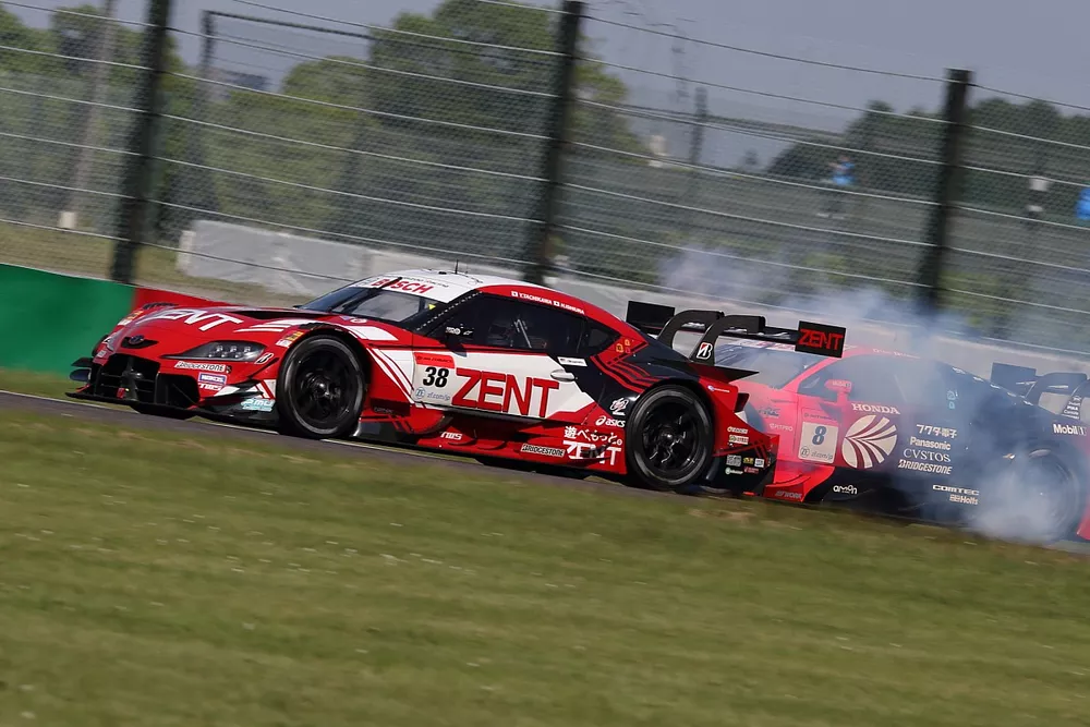 スーパーGT】連日のトラブルに泣いた38号車CERUMO。次戦はペナルティ