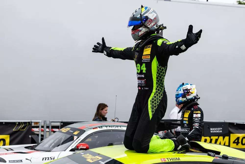 Race winner Nicki Thiim, SSR Performance