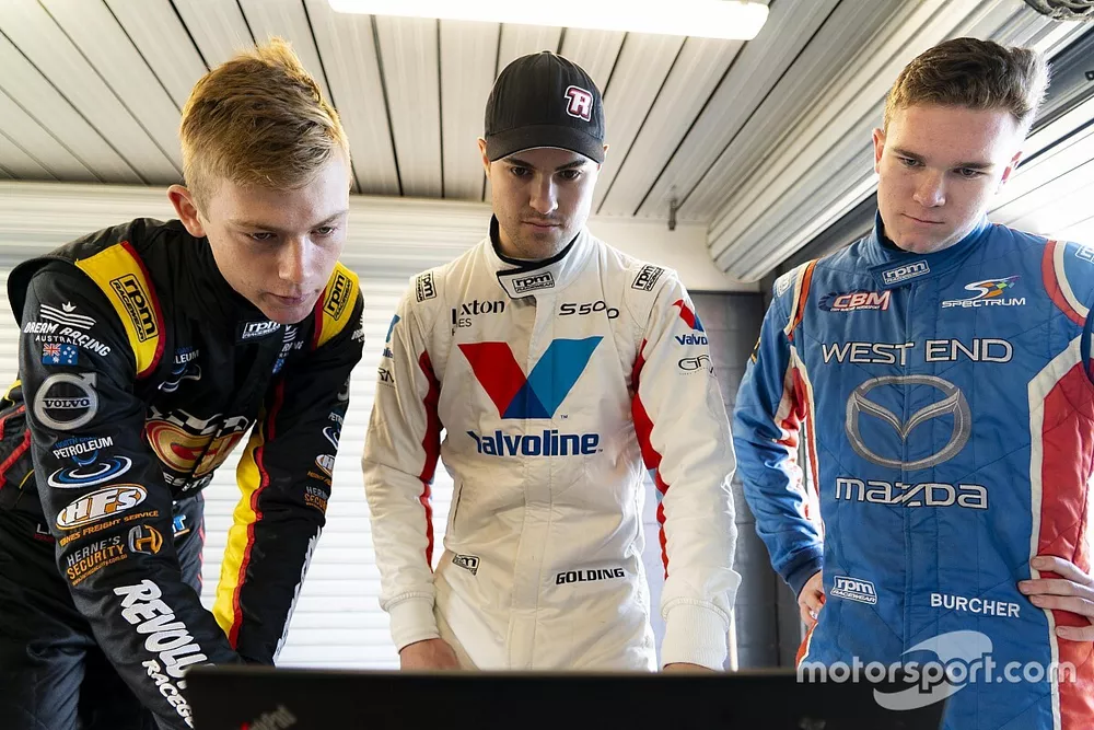 Nathan Herne, James Golding and Cody Burcher