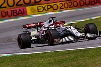 F1: Raikkonen troca asa traseira e larga dos boxes no GP de São Paulo
