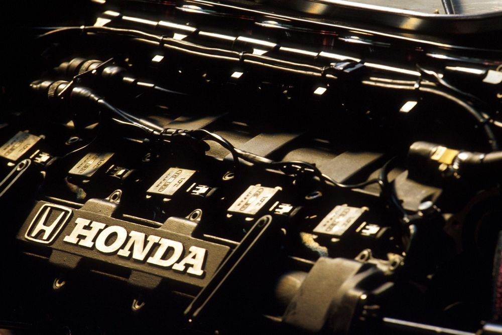 El motor V10 de Honda en el McLaren  
