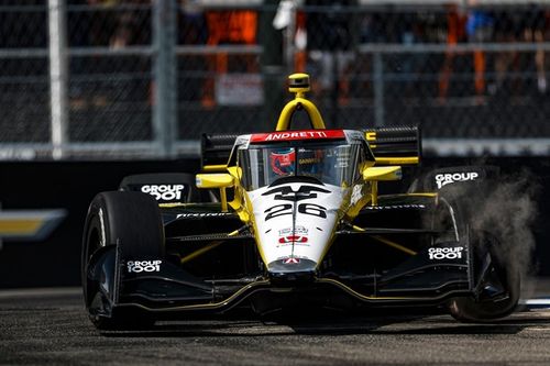 IndyCar Detroit: Colton Herta logra la pole con Alex Palou 6&ordm;