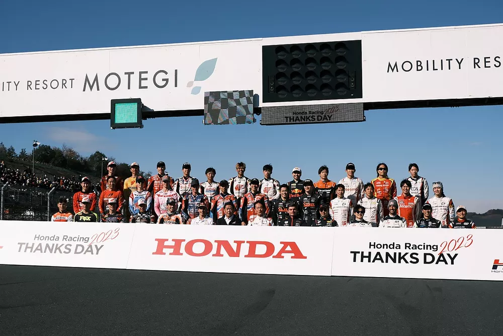 Honda Racing Thanks Day 2023 Group Photo
