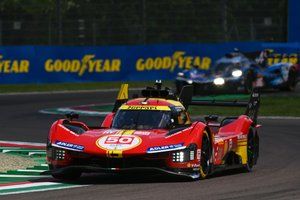 WEC Imola: Fuoco completes Ferrari's practice sweep in red-flagged FP3