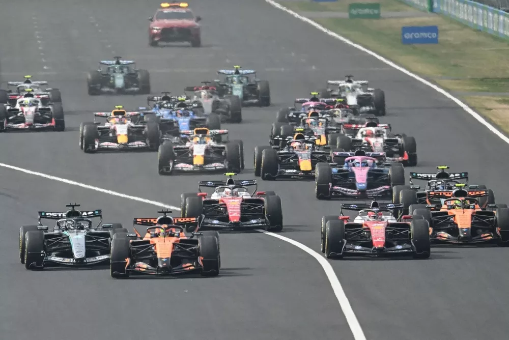 Inicio de la carrera