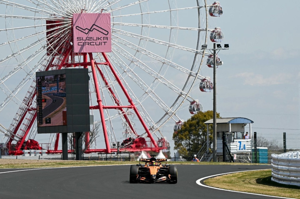 Piastri pone a McLaren al frente en la FP2 de Japón; Aston, muy lejos