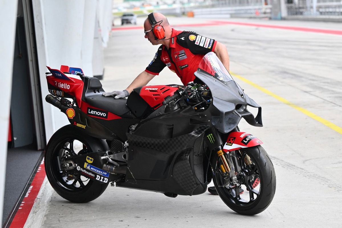 Ducati debuts aerodynamic package at Sepang MotoGP shakedown