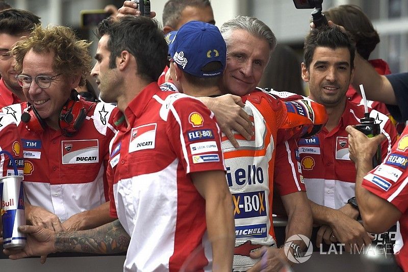 Jorge Lorenzo, Ducati Team, Paolo Ciabatti, Ducati director deportivo