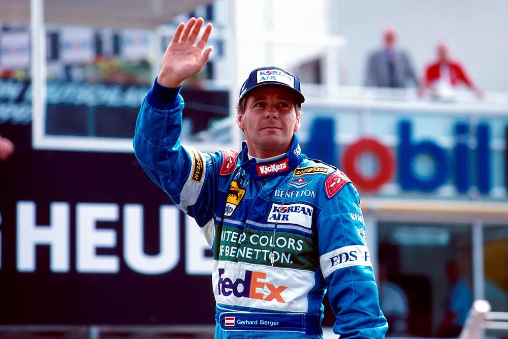 Gerhard Berger, Benetton