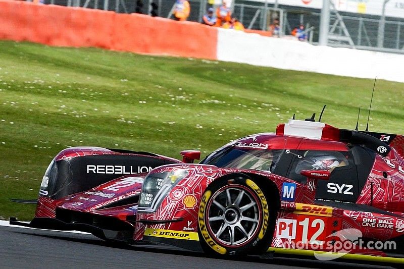 Nelsinho Piquet em ação com o #12 da Rebellion nas 6 Horas de Silverstone