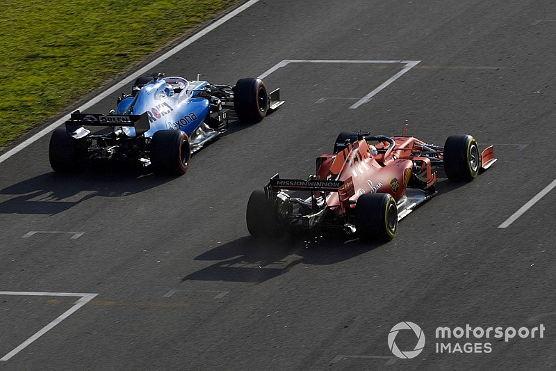 A Williams messze nincs 100%-os állapotban, de legalább már gurul