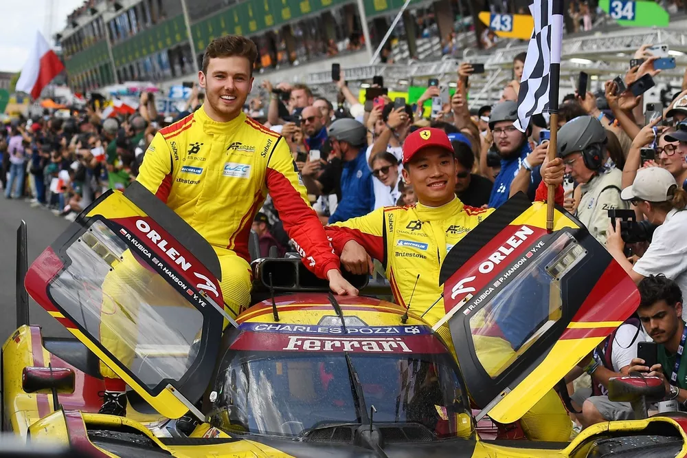 Ganadores #83 AF Corse Ferrari 499P: Robert Kubica, Yifei Ye, Philip Hanson