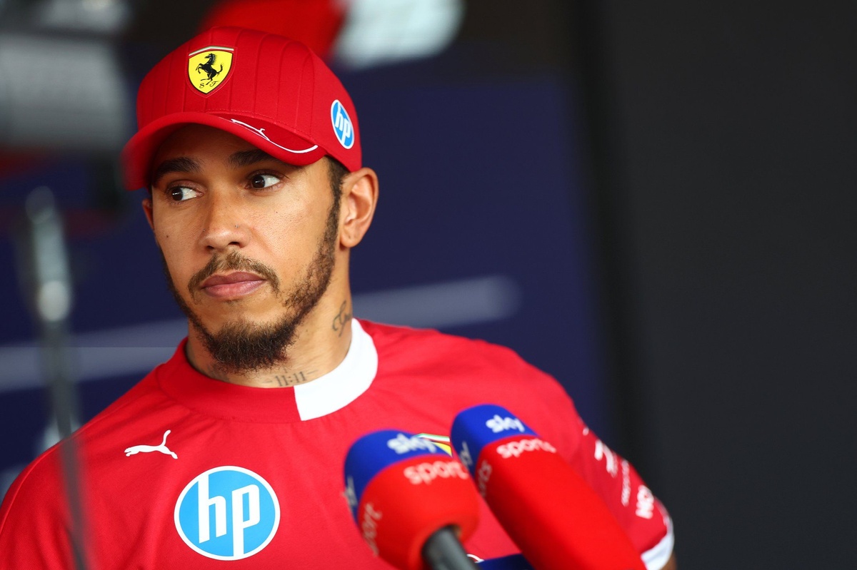 Hamilton : Ferrari 
