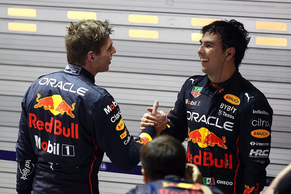 Max Verstappen, Red Bull Racing RB18, Sergio Perez, Red Bull Racing RB18