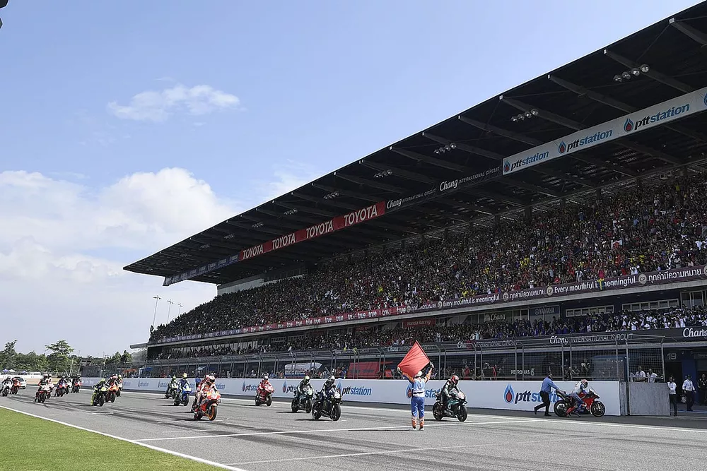 Jack Miller, Pramac Racing leaving the grid
