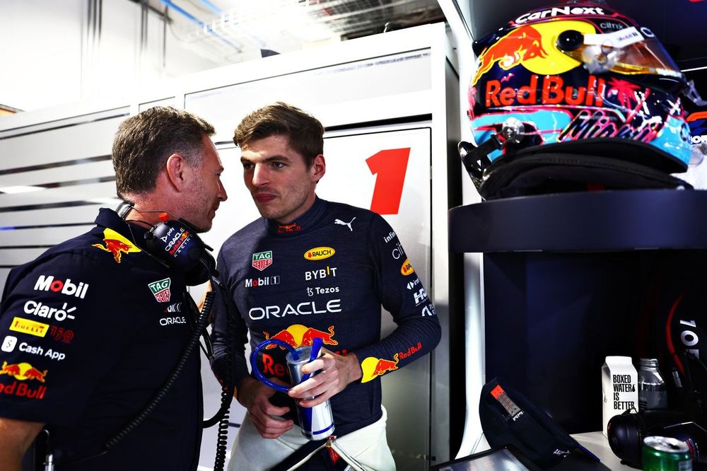 Max Verstappen, Red Bull Racing, Christian Horner, Red Bull Racing Team Principal 