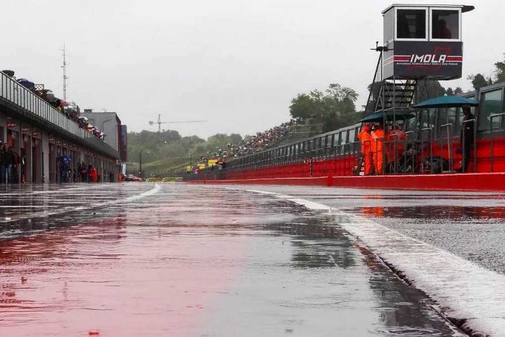 Rain in the paddock