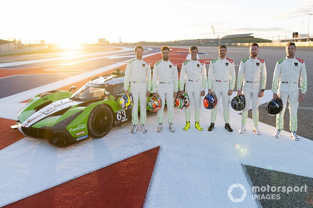 Mirko Bortolotti, Matteo Cairoli, Andrea Caldarelli, Romain Grosjean, Edoardo Mortara, Edoardo Mortara, Daniil Kvyat, Lamborghini Iron Lynx