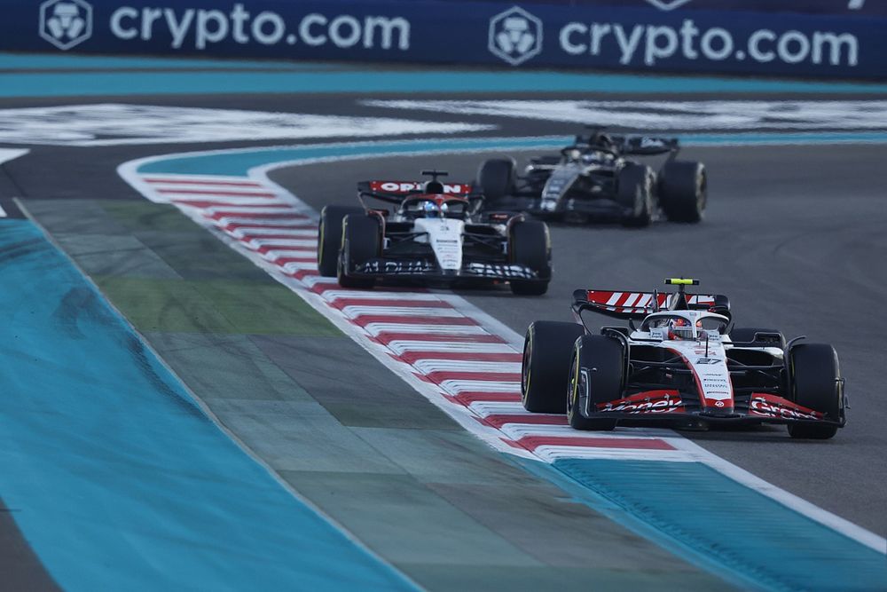 Nico Hulkenberg, Haas VF-23, Daniel Ricciardo, AlphaTauri AT04, Valtteri Bottas, Alfa Romeo C43