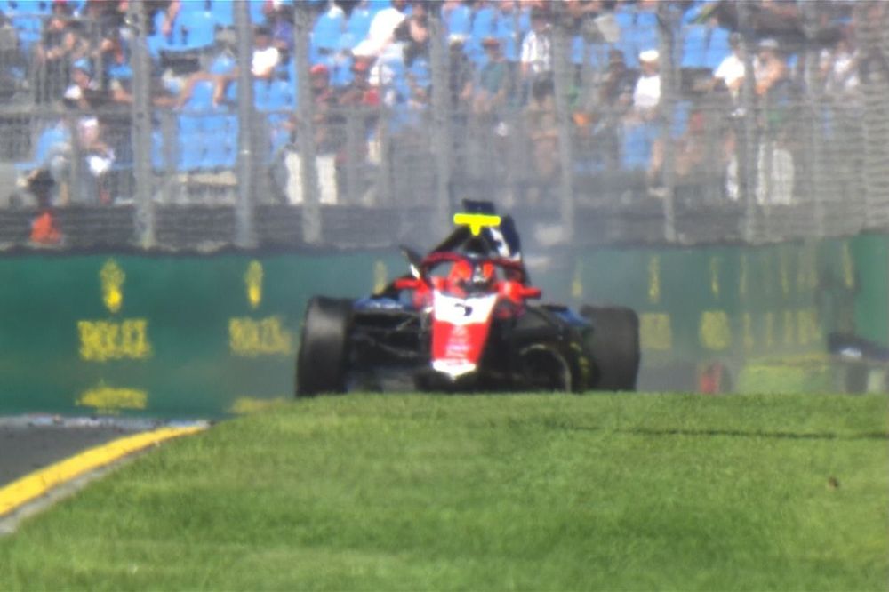 Accidente de la Fórmula 3 en Melbourne