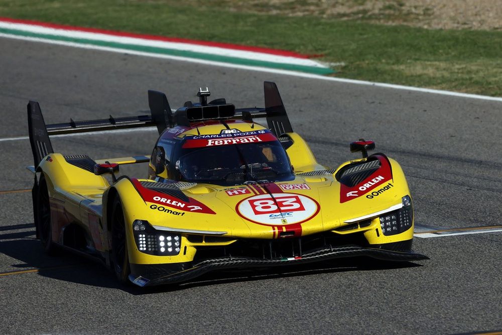 #83 AF Corse Ferrari 499P: Robert Kubica, Robert Shwartzman, Yifei Ye