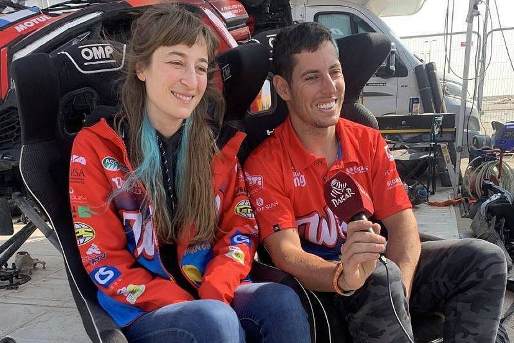 #411 Drag'On Rally Team Can-AM: Nicolas Cavigliasso, Valentina Pertegarini