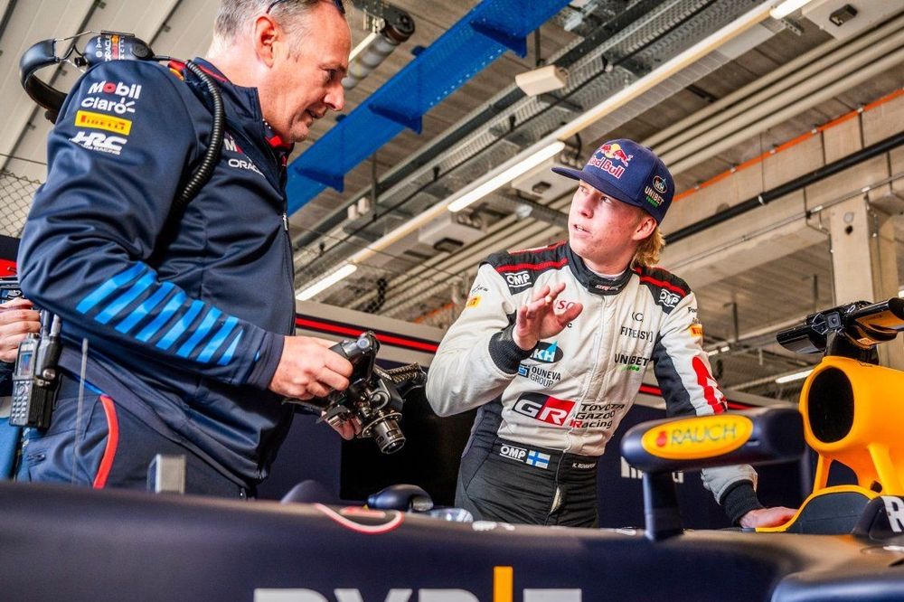 Kalle Rovanpera test in a Red Bull Formula 1 car at the Red Bull Ring 