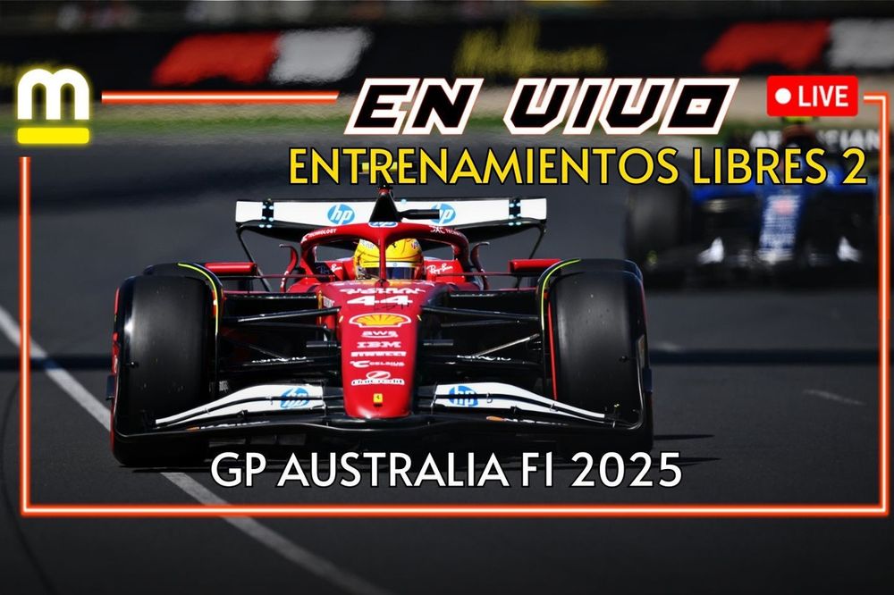 EN VIVO Entrenamientos libres 2 GP Australia F1 2025
