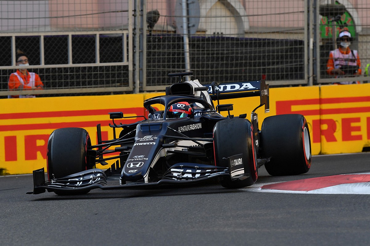 アルファタウリホンダ AT02 角田裕毅 '21 バーレーンGP 9位 1/18 アルファタウリ AT02 角田裕毅 アメリカGP | F1ミニカーあれこれ