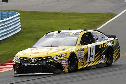 Rookie Daniel Suarez fends off Truex to win Stage 2 at Watkins Glen
