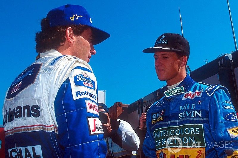 Ayrton Senna, Williams, Michael Schumacher, Benetton