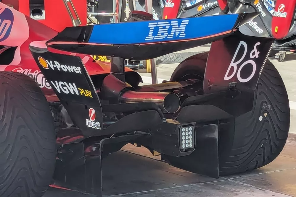 Ferrari SF-25 technisch detail