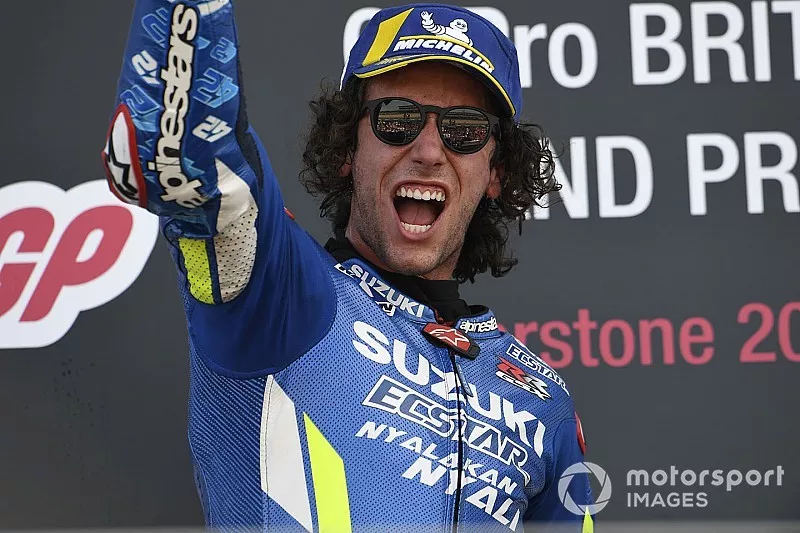 Podio: gandor Alex Rins, Team Suzuki MotoGP