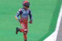 V&iacute;deo: Marc M&aacute;rquez sufre su primera ca&iacute;da en MotoGP 2024 en Portimao