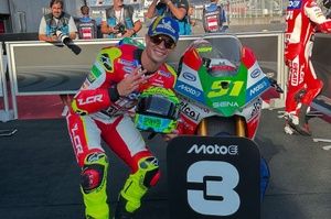 MotoE: Granado é terceiro em corrida marcada por forte acidente de piloto húngaro; Casadei vence