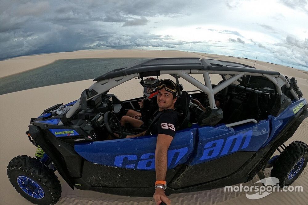 Nelsinho Piquet em UTV da Can-Am