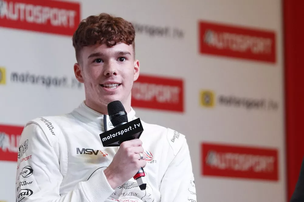 2019 Aston Martin Autosport BRDC Young Driver Award nominee Ayrton Simmons