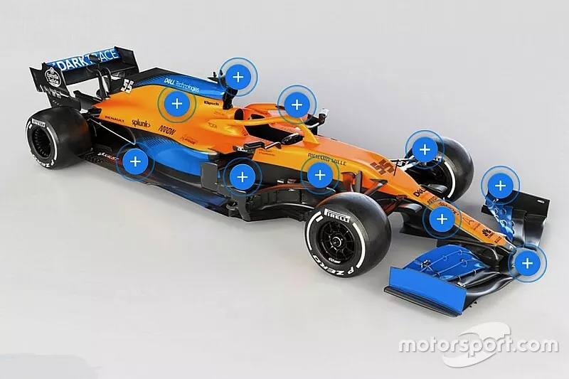 McLaren MCL35 puntos