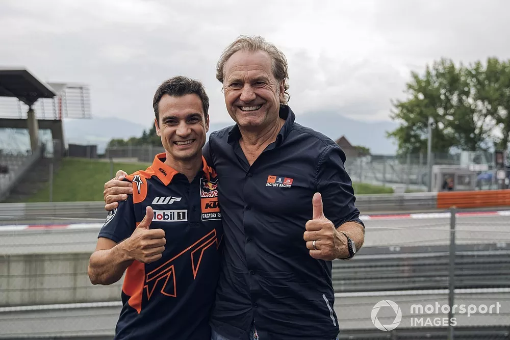 Dani Pedrosa, Hubert Trunkenpolz, KTM