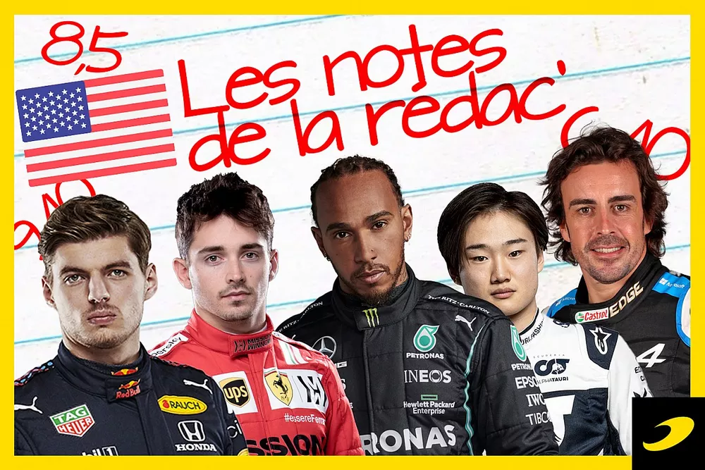 Les notes de la r&eacute;daction, Grand Prix des Etats-Unis