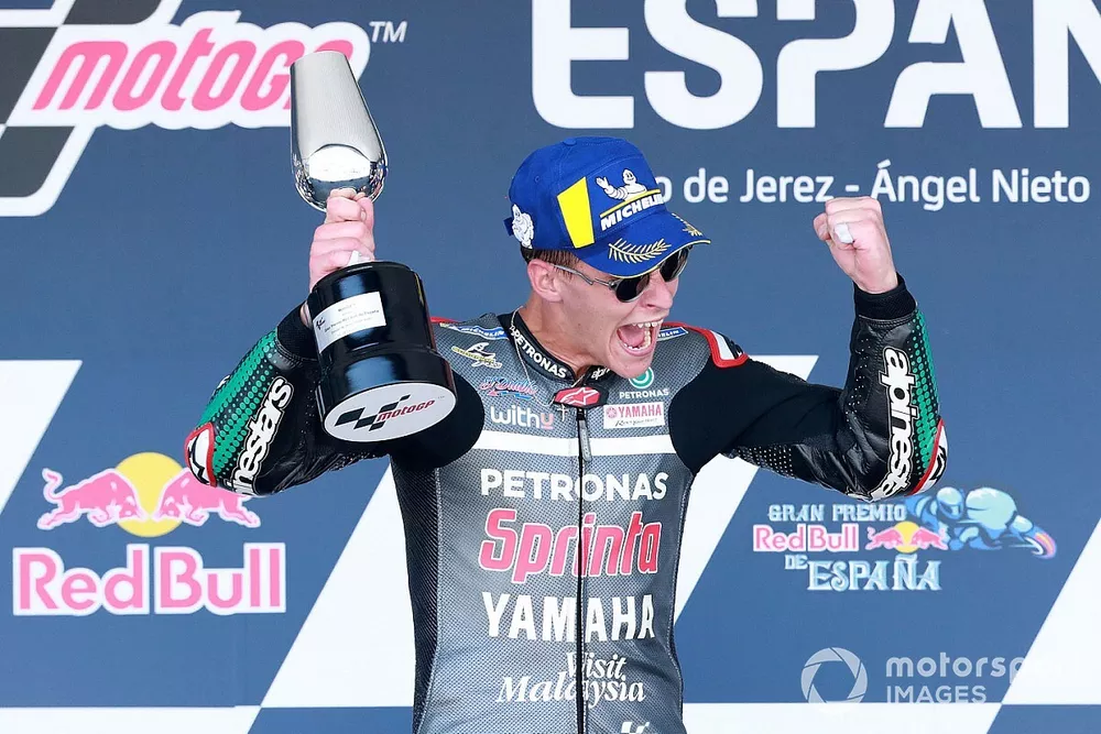 Ganador Fabio Quartararo, Petronas Yamaha SRT