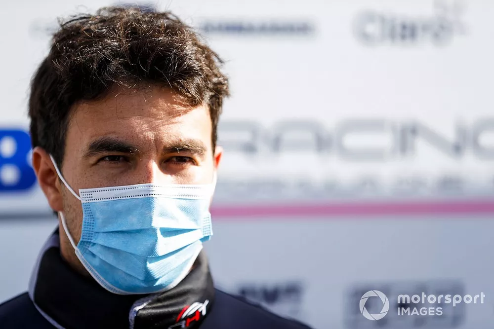 Sergio P&eacute;rez, Racing Point con los medios