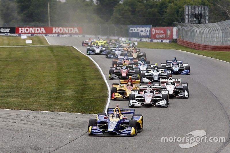 Alexander Rossi, Andretti Autosport Honda lidera el inicio