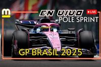 F1 EN VIVO: la  clasificacion sprint del GP de Brasil 2025
